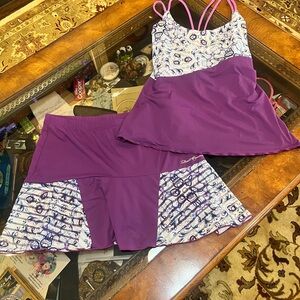 Denise Cronwall Purple Tennis Set